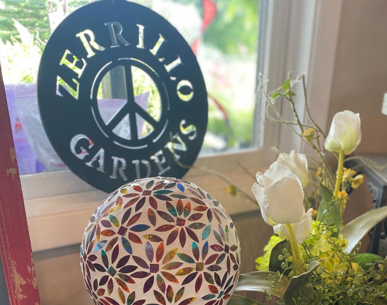 Seasonal plants at Zerrillo Gardens' retail garden shop